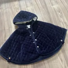 Ralph Lauren ネイビー ベビーポンチョ　美品