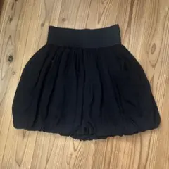 ZARA BASIC 黒 フレアスカート XS