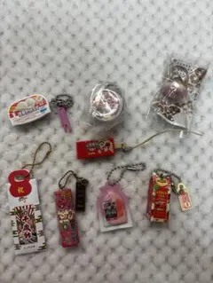 ガチャ詰めポーチ ガチャガチャ まとめ売り 8個セット お菓子系 食品系