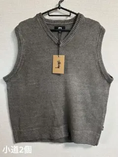 【モーガン蔵人着用】24SS LOOSE KNIT LINEN VEST 未使用のサムネイル