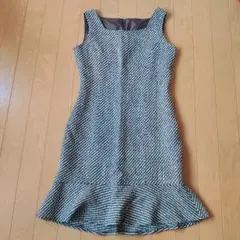 ワンピース　ウール混