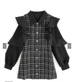 グレイル　ツイードミニワンピース