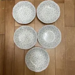 パスタ、カレー皿　中古　５枚セットのサムネイル
