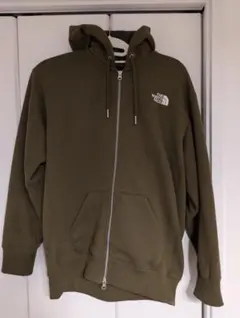 ザ・ノースフェイス スクエアロゴフルジップ パーカー（裏起毛）