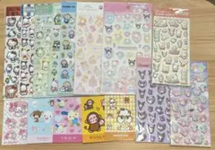 サンリオキャラクターズ シールまとめ売り 15点