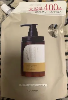 ☆新品未使用☆cocone クリームシャンプー リペア詰め替え400g - メルカリ