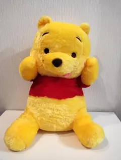 ☆익명 배송☆ 곰돌이 푸 빨간 뺨 기가 점보 롤린 봉제 장난감 푸우