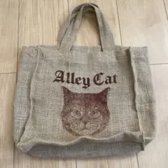 MAISON BENGAL メゾンベンガル ジュートトートバッグ 猫柄 キジトラのサムネイル