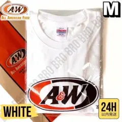 岡山発送‼️新品 A＆W ロゴ Tシャツ ホワイト 白 沖縄 正規品 芸能人 M