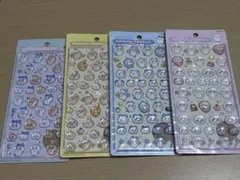 ちいかわ　ボンボンドロップシール　4シートセット