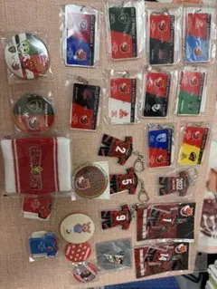 東芝ブレイブルーパス東京 リーチマイケル選手含む缶バッジ、キーホルダー他 グッズ