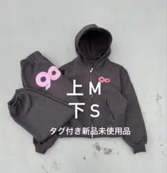 【琳美様専用】90 LogoGlitterZip HoodiePantsセット