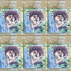 鬼滅の刃シールウエハース12 竈門炭治郎 6枚セット SR20