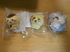 ちいかわ　ぷかぷかソフビミニフィギュア　3点　まとめ売り