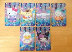 サンリオ カード7枚セット きゅあかわぱらだいす - メルカリ