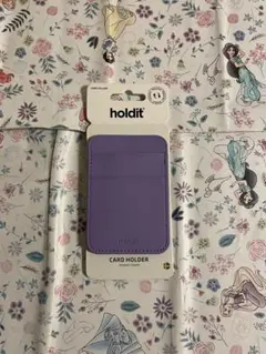 holdit カードホルダー パープル