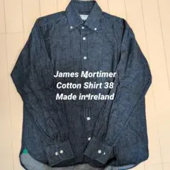 James Mortimer ボタンダウンシャツ 38