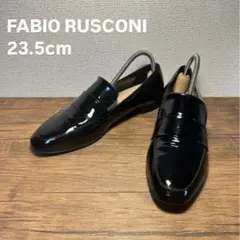 【美品】FABIO RUSCONI ファビオルスコーニ エナメル ローファー