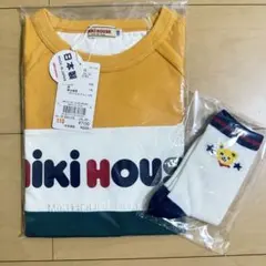 新品 ミキハウス 半袖Tシャツ ソックス セット