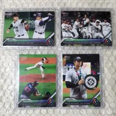 大谷翔平 Topps Now WBC Shohei Ohtani 4枚セット