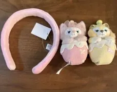 香港ディズニー カスタムカチューシャ リーナベル クッキーアン