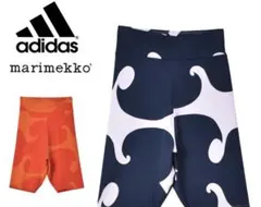 新品未使用　タグ付き　アディダス×マリメッコ　ショートタイツ　ヨガ　ランニング