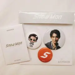 Snow Man 1st POPUP 向井康二 缶バッジ・フォトカ バンコク限定