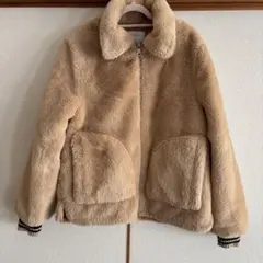 ザラキッズ フェイクファージャケット 160cm