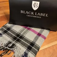 BLACK LABEL CRESTRIDGE チェックマフラー カシミアほぼ新品 2025年最新】BLACK LABEL CRESTBRIDGE メンズ マフラーの人気