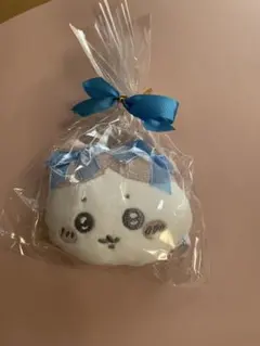 ハチワレリボン　がまぐち財布 #ちいかわ #ハチワレ #マスコット