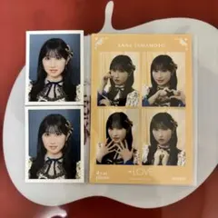 イコラブ　山本杏奈　idフォト　4カット