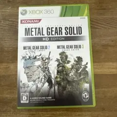 XBOX360 メタルギアソリッド HDエディション
