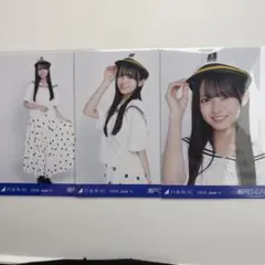 乃木坂46 瀬戸口心月 生写真 神奈川県ver.コーデ 私服 コンプ マリン