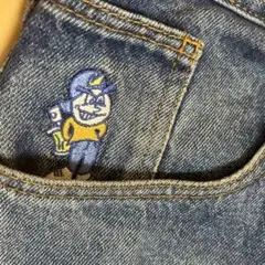 polar skate bigboy バギーワイドデニム 93