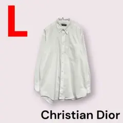 美品　Christian Dior　クリスチャンディオール　ワイシャツ　L