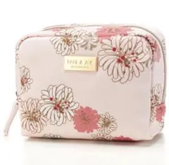 【極美品】PAUL & JOE スクエアポーチ ピンク