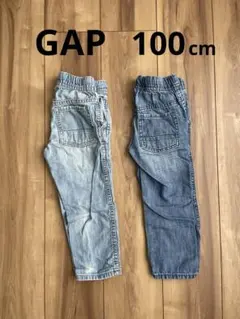 GAP 100cm キッズデニム 2点セット まとめ売り