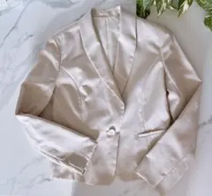 COMME CA ISM コムサイズム 薄手ジャケット 9 ベージュ レディース