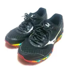 ミズノ MIZUNO ランニングシューズ　ウェーブライダー19(24cm)
