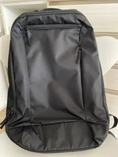 無印良品　肩の負担を軽くする　撥水ナイロンビジネスリュックサック　黒