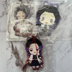 鬼滅の刃 胡蝶しのぶ ラバーストラップ アクリルキーホルダー