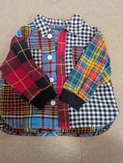 チェック柄シャツ 90サイズ BREEZE