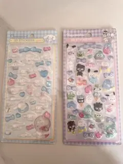 （即日発送）3Dステッカーシール♡シナモロール♡はぴだんぶい