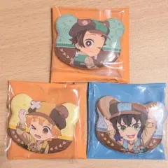 鬼滅の刃　実りの秋祭り　ランダムくま缶バッジ　炭治郎　善逸　伊之助