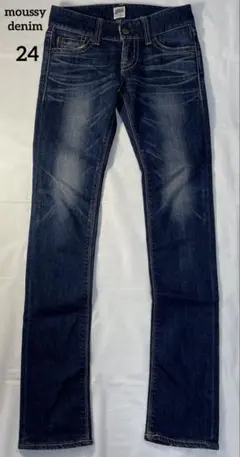 moussy denimマウジーデニムスキニーパンツ24インチused used