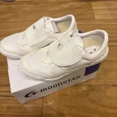 MOONSTAR 上履き 20.0 スクールセーブ　ホワイト