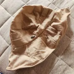 ベージュ ぼうし