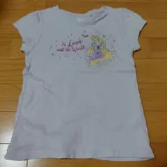ユニクロ 半袖Tシャツ キッズ120 プリンセス柄 ラプンツェル