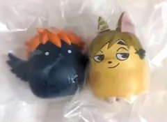 ハイキュー　おすわりちょこん2　ヒナガラス+ツムキツネセット