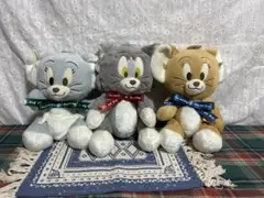 トムとジェリー ぬいぐるみ3体セット